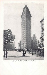 Fuller Building, 23rd St. & 5th Ave., New York City, Early Postcard, Unused