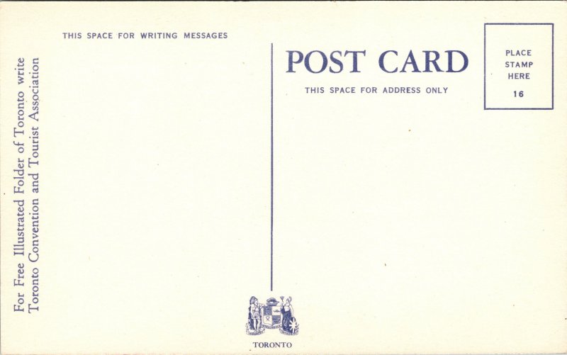 Postcard CAN ONT Toronto Sunybrook Hospital