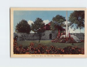 Postcard Lower Fort Gallery, Saint Andrews, Canada