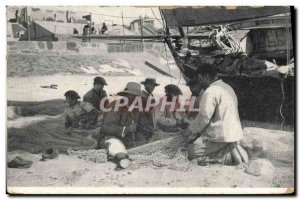 Old Postcard Fishing