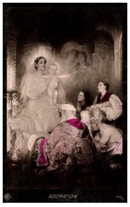 Birth of Jesus, Adoration