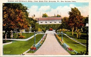 Iowa Des Moines Women and Children's Building Iowa State Fair Grounds