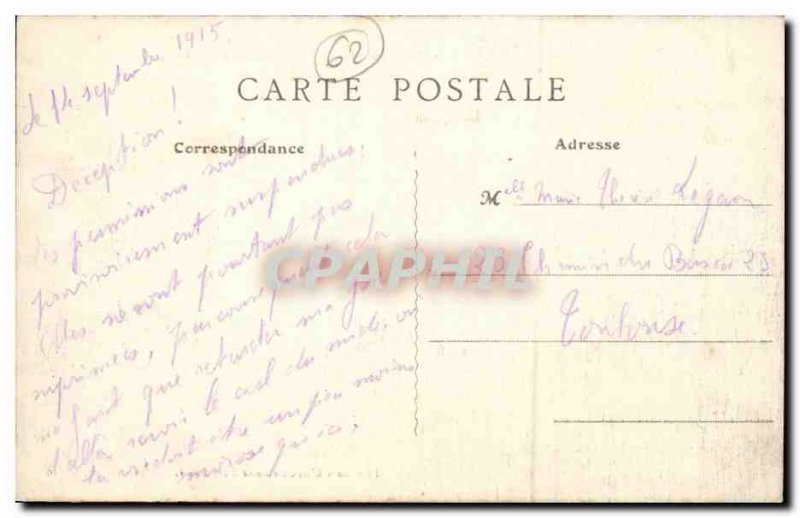 Saint Pol - The Sub Prefecture Old Postcard