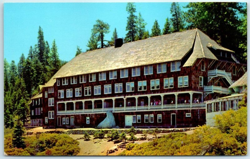 Postcard - Yosemite National Park, Glacier Point Hotel - California  