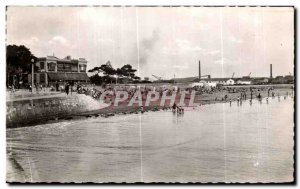 Old Postcard La Rochelle Beach