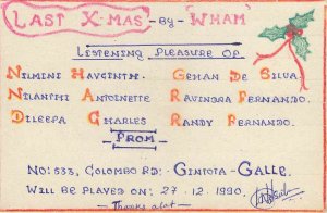Entier Postal Stationery Postal Sri Lanka Ceylon Lion