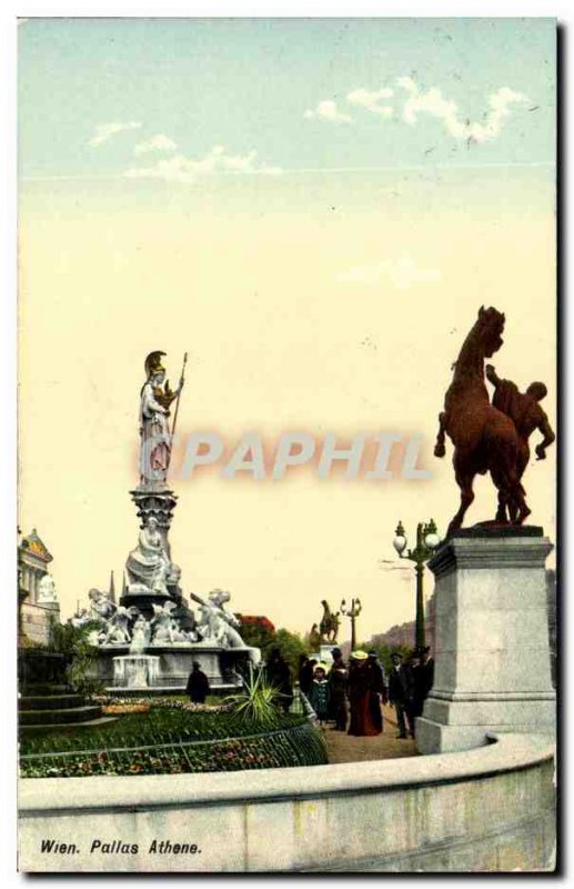 Postcard Old Pallas Athene Wien