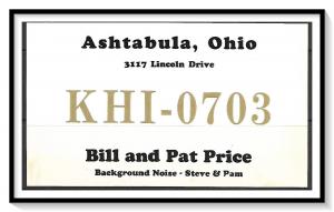 Ohio, Ashtabula QSL Ham Radio - (MX-019)