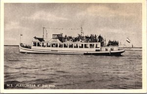 MS Flevomeer Ship Vintage Postcard 09.37