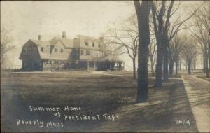 Beverly MA Taft Summer Home c1910 Real Photo Postcard #4 SMITH