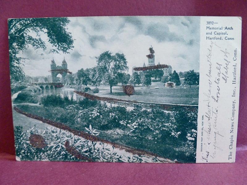 Old postcard  1905 Hartford, CT