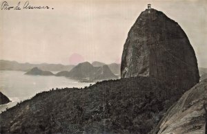 RIO de JANEIRO BRAZIL~Pão de Açúcar~1920s PHOTO POSTCARD