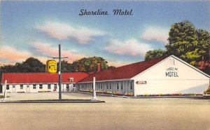 Shoreline Motel Television Lounge Milford CT 