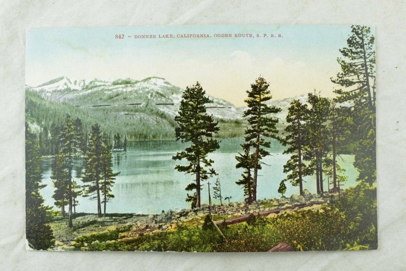 C.1910 S.P.R.R Ogden Route, Donner Lake, Cal. Postcard F88 