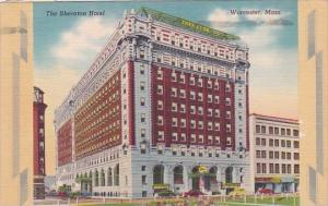 Massachusetts Worcester The Sheraton Hotel 1951