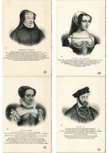 HISTORY FAMOUS PEOPLE  H.D. ORIGINAL BOX PORTRAITS HISTORIQUES 97 CP.(L2936)