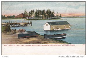 BAy View Lake Chargoggagoggmauchauggagoggagungamaugg, Webster, Massachusetts,...