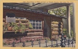 First Home In Utah Located On Temple Square Salt Lake City Utah