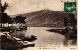 CPA AIX-les-BAINS - Lac du BOURGET Le Petit Port&La Dent du Chat (713162)