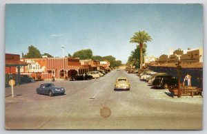 Scottdale Arizona View of The Little Town Postcard P23