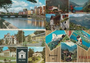 World Selection of  350 assorted used and new postcards,