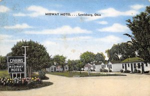 Midway Motel Lewisburg, Ohio OH