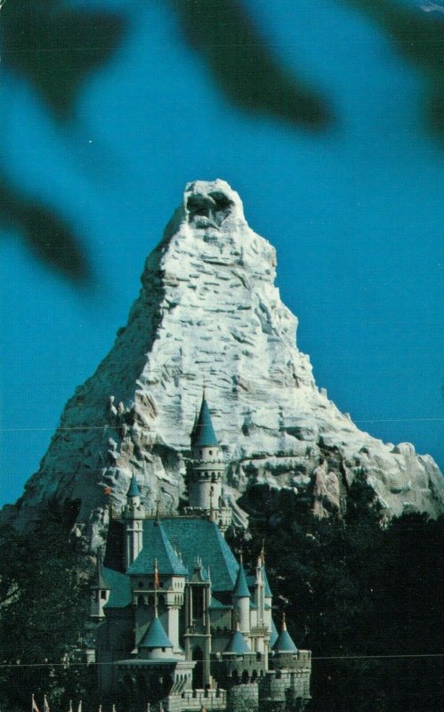 Disneyland Sleeping Beauty Castle a Different Perspective Vintage Postcard 07.75