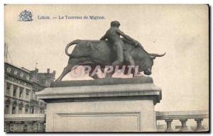 Old Postcard Liege Taurus Mignon