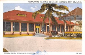 Panama Canal Restaurant Cristobal Panama 1930 