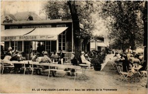 CPA Le POULIGUEN - Sous les arbrec de la Promenade (587167)