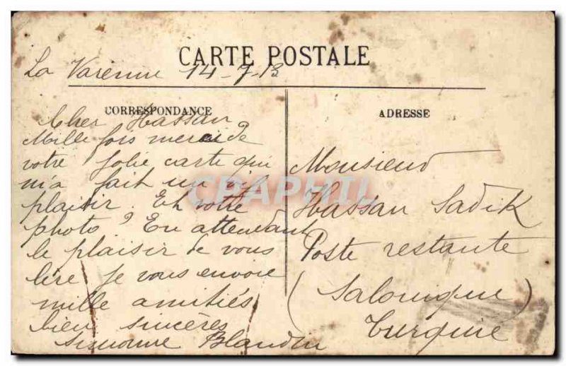 Paris Old Postcard Boulevard Italians