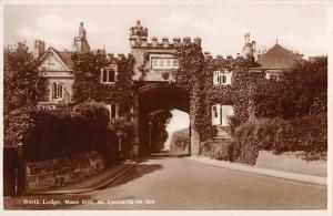 BR80372 north lodge mazee hill st leonards on sea real photo uk