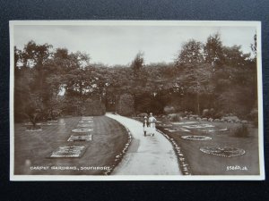 Lancashire SOUTHPORT Carpet Garden c1920s RP Postcard by Valentine