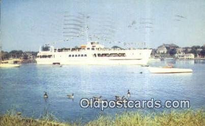 The Siasconset Leaving Hyannis, Cape Cod, Massachusetts, MA USA Ferry Ship 19...