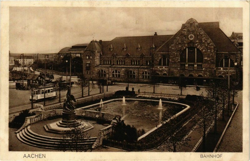 CPA AK Aachen- Bahnhof GERMANY (942371)