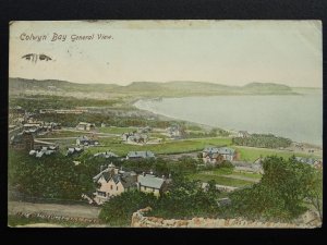 Wales COLWYN BAY General View c1905 Postcard