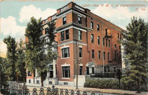 H65/ Parkersburg West Virginia Postcard c1910 New YMCA Building  2