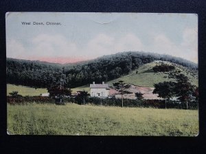 Oxfordshire CHINNOR West Down c1912 Postcard