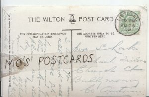Genealogy Postcard - Luke - Ballymoney - Co Antrim - Ireland - Ref 672B