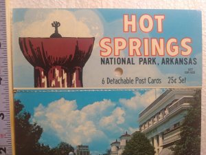 Postcard Album Hot Springs National Park, Hot Springs, Arkansas 