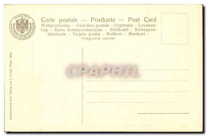 Old Postcard Andrea della robbia Kopf eines Junglings