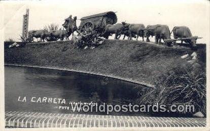 La Carreta, obra del escultor Belloni en el Parque J Batlle y Ordonez Montevi...