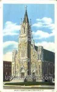 Sacred Heart Church in Concord, New Hampshire