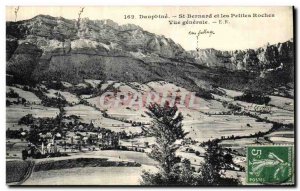 Old Postcard Dauphine St. Bernard and the Little Rocks Vue Generale