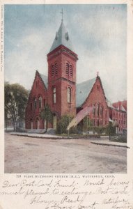 WATERBURY, Connecticut, PU-1906; First Methodist Church