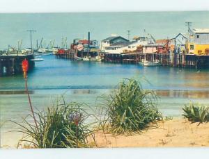 Pre-1980 HARBOR SCENE Monterey California CA hp7481