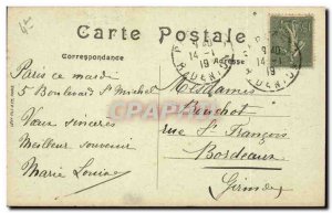 Paris - 4 - Notre Dame Old Postcard