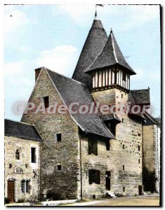 Postcard Modern Marcigny Saone et Loire Mill Prayer Benedictin XVI century