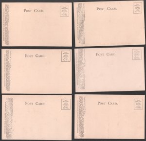 Scarce Set 12 1906 San Francisco California Earthquake Fire Rotograph Postcards