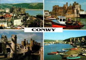 Wales Gwynedd Conwy Multi View
